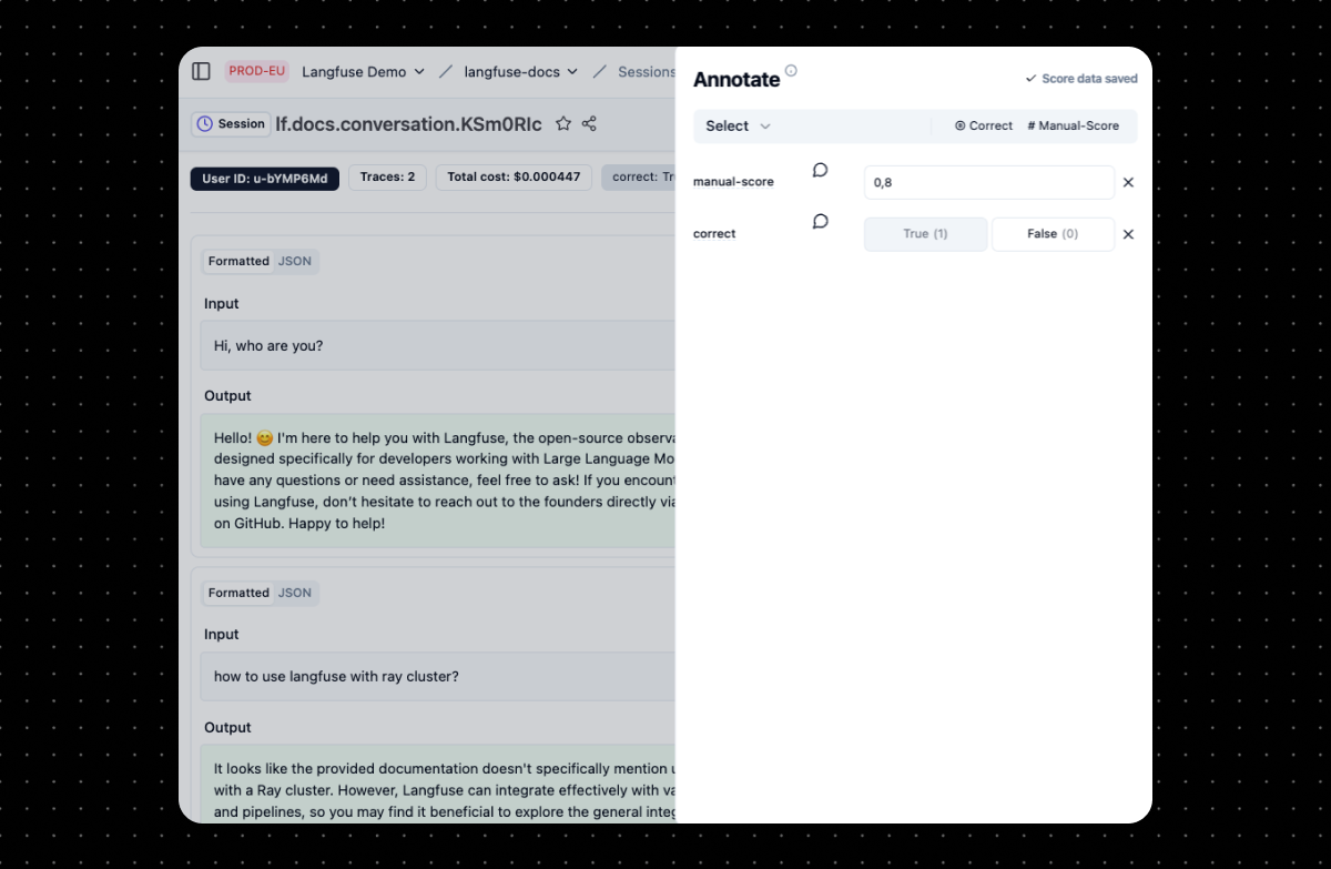 Session-Level Scores
